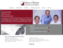 Tablet Screenshot of hamm-partner.de